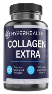 Collagen Extra: Our popular blend for radiant skin and robust joint health, featuring hydrolysed marine collagen, vitamin C, chondroitin, glucosamine, and MSM.