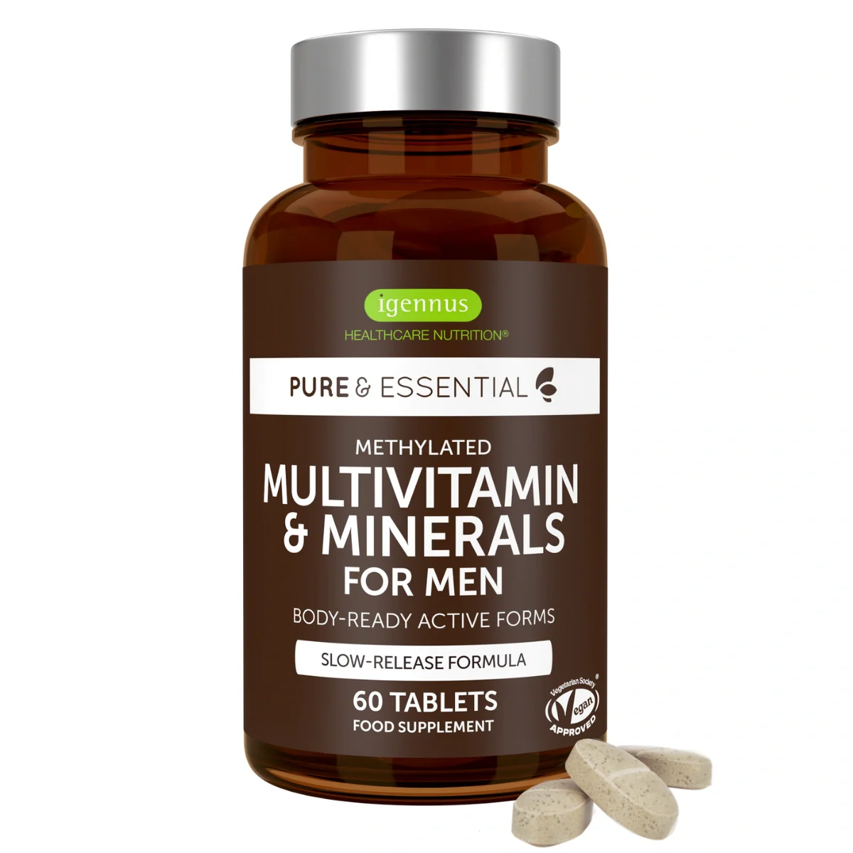 Methylated Multivitamin & Minerals for Men
