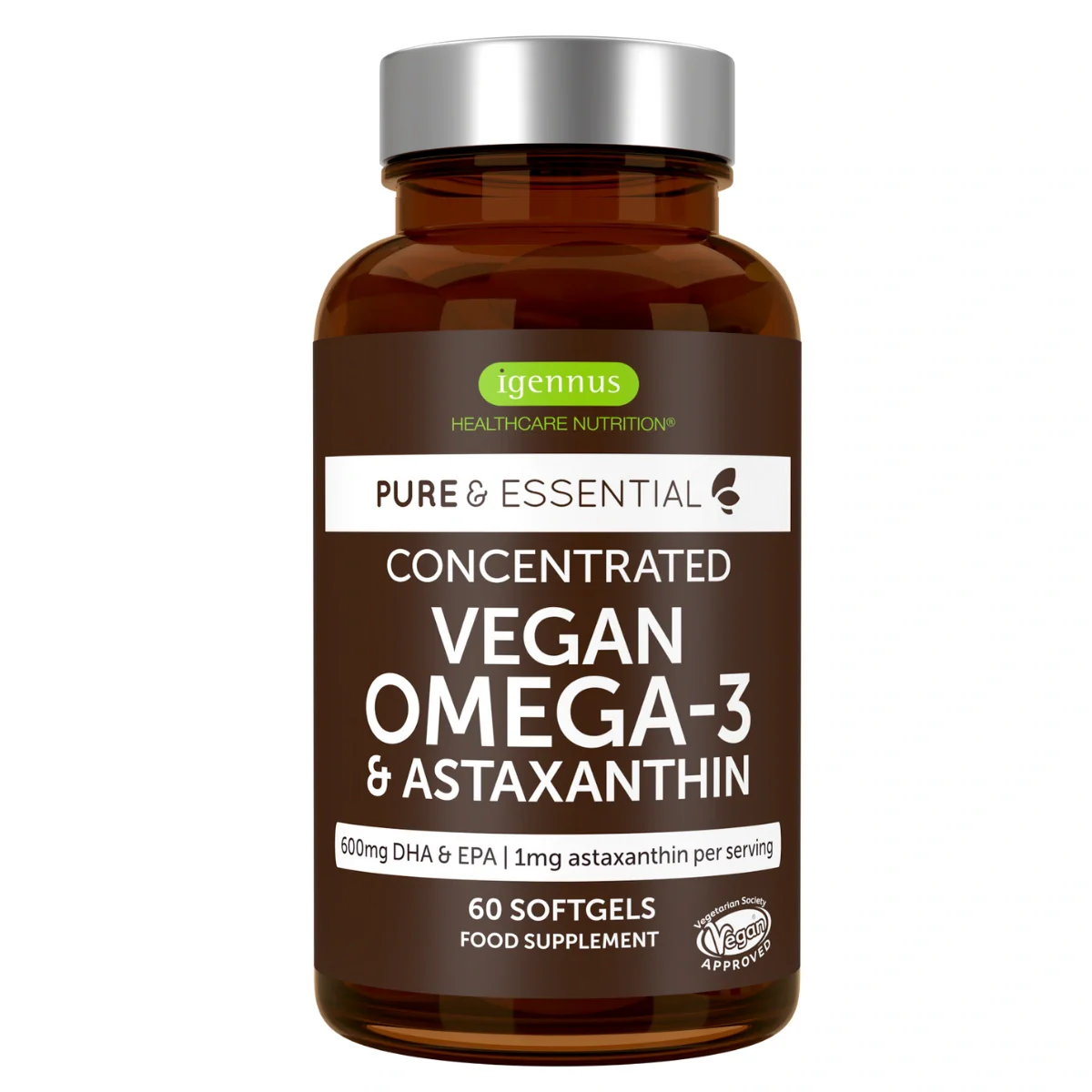 Vegan Omega-3 Algae Oil