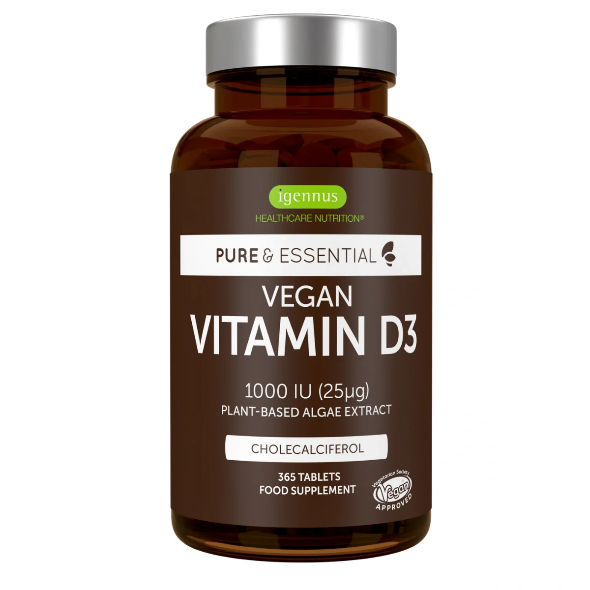 Vegan Vitamin D3 1000iu
