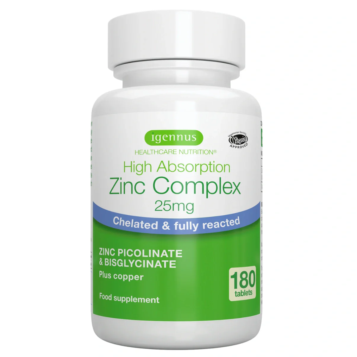High Absorption Zinc Complex